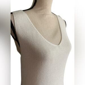 Abbeline south moon under minimalist boho beachy knit tank top size m